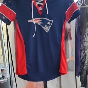 Fanatics Kids' Navy and Red Patriots Jersey